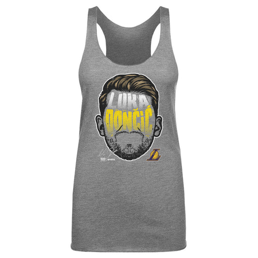 Luka Doncic Los Angeles Lakers Player Silhouette WHT