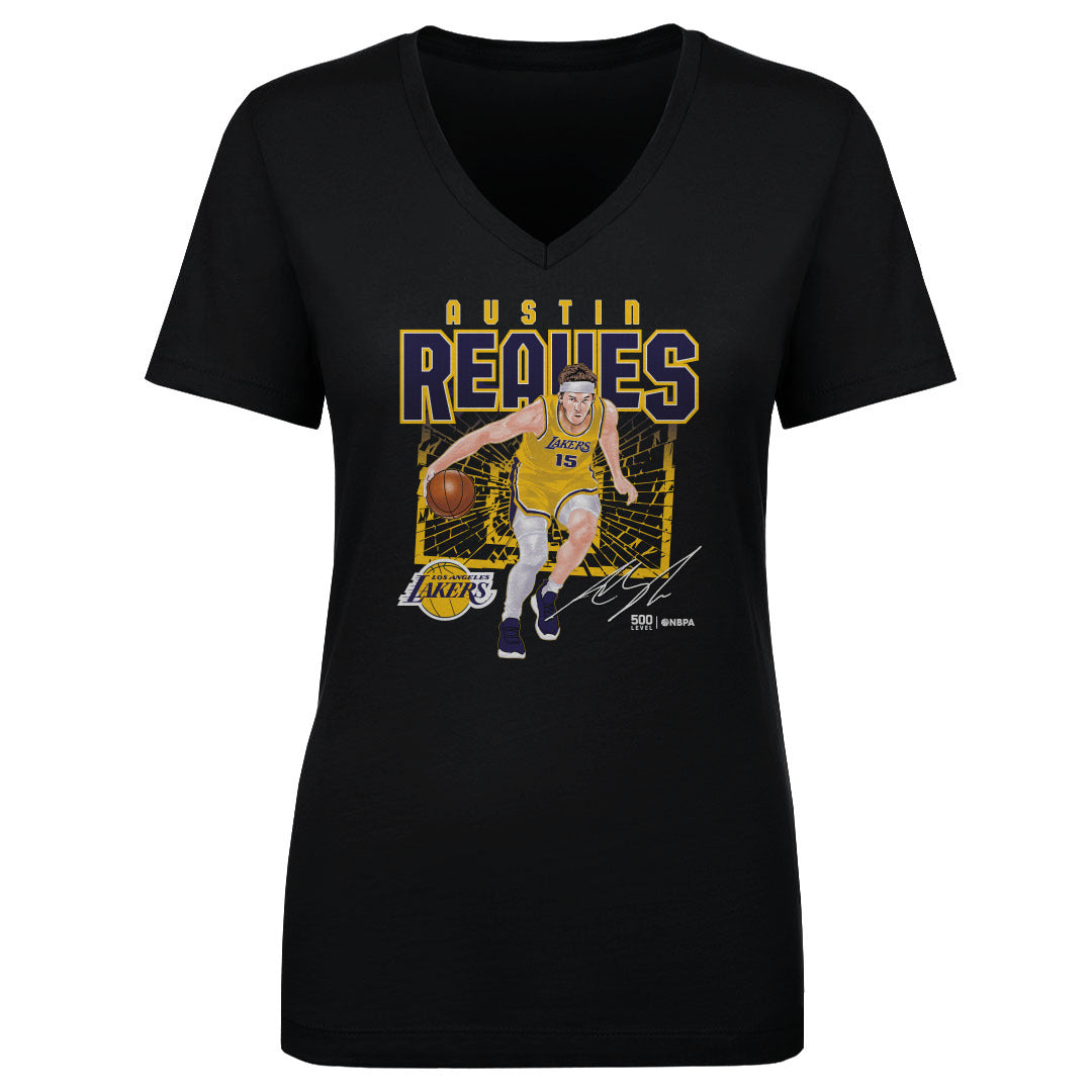 Austin Reaves Los Angeles Lakers Shattered WHT