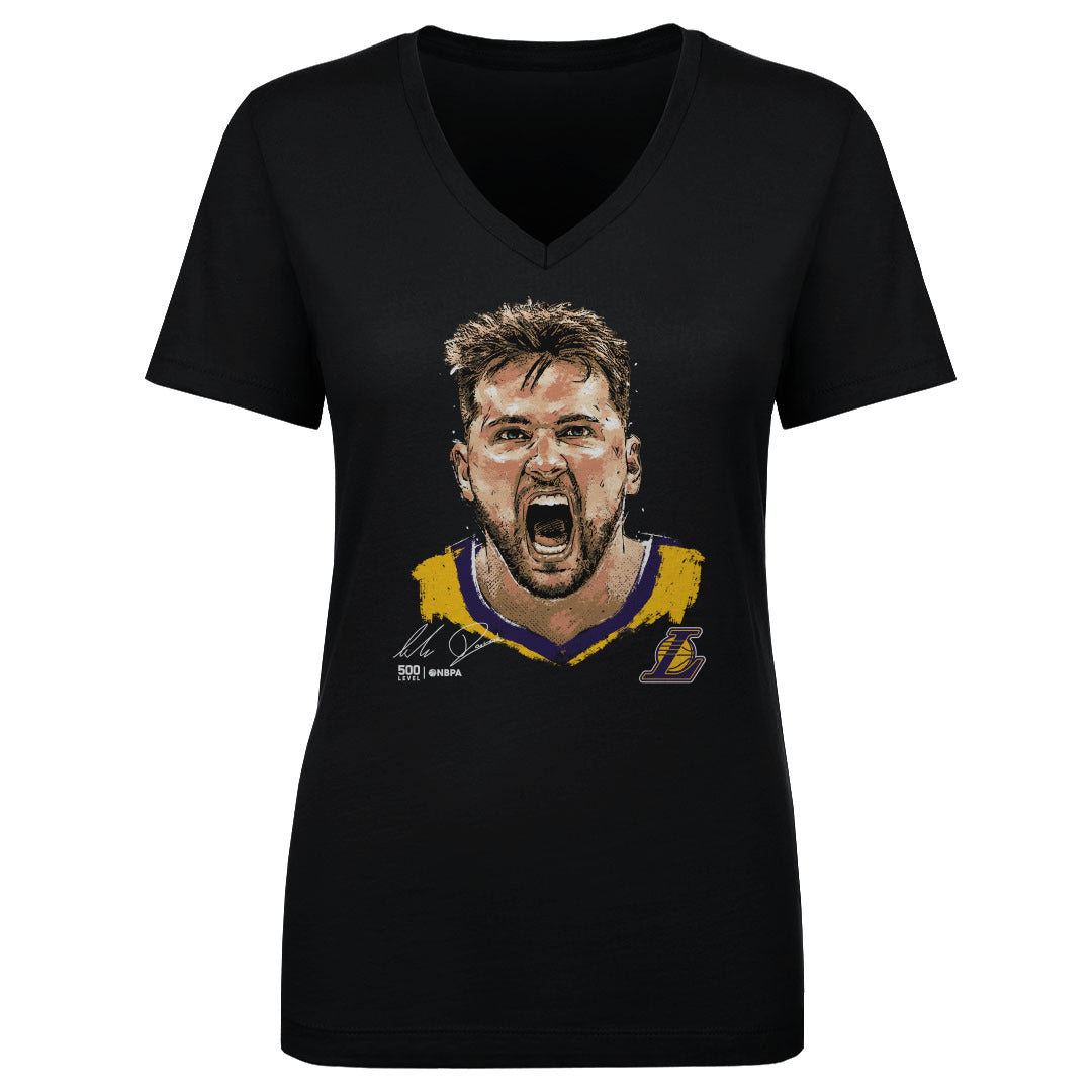 Luka Doncic Los Angeles Lakers Scream WHT