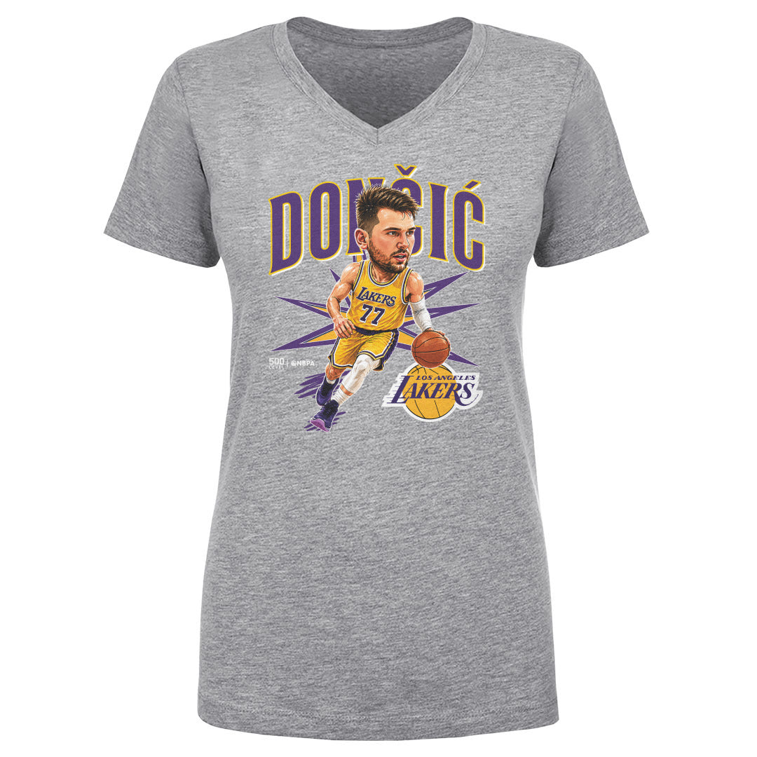 Luka Doncic Los Angeles Lakers Big Head WHT