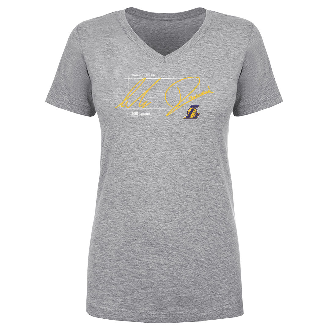 Luka Doncic Los Angeles Lakers Signature WHT
