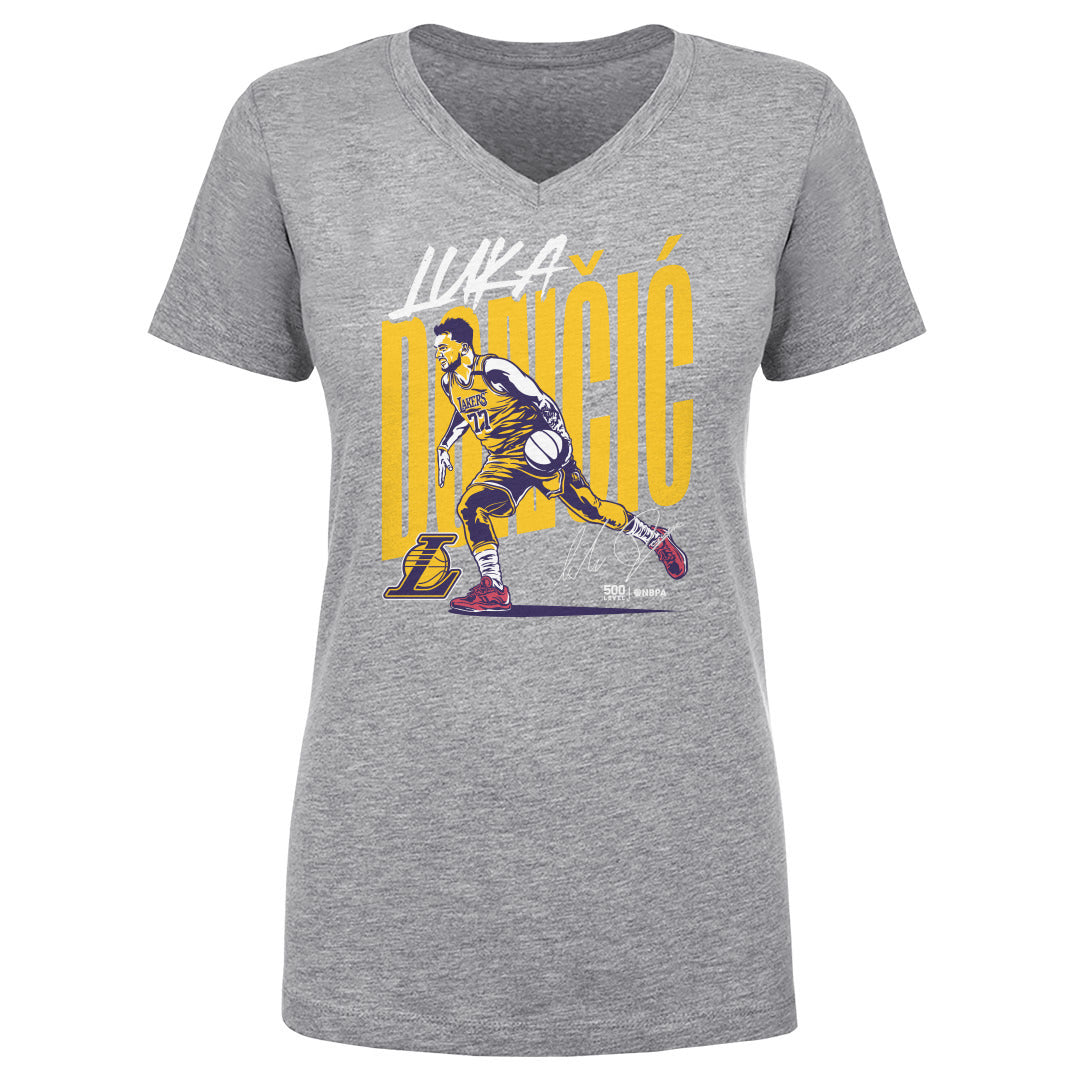 Luka Doncic Los Angeles Lakers Vector WHT