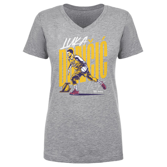 Luka Doncic Los Angeles Lakers Vector WHT