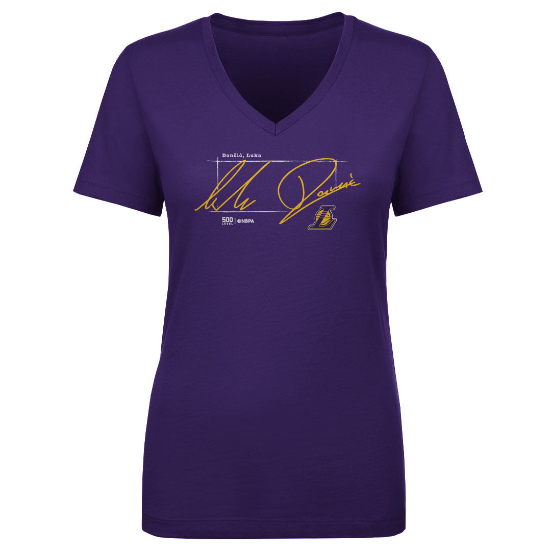 Luka Doncic Los Angeles Lakers Signature WHT