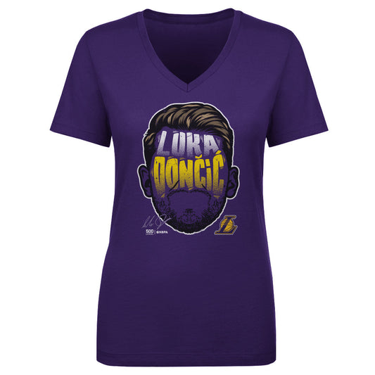 Luka Doncic Los Angeles Lakers Player Silhouette WHT