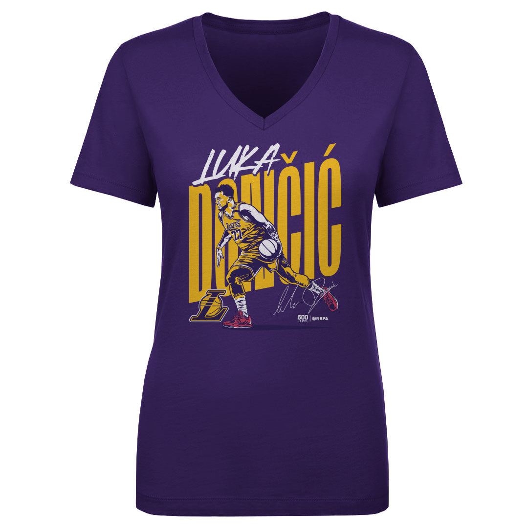 Luka Doncic Los Angeles Lakers Vector WHT