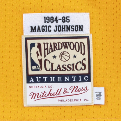 Lakers 84 Johnson Home Jersey