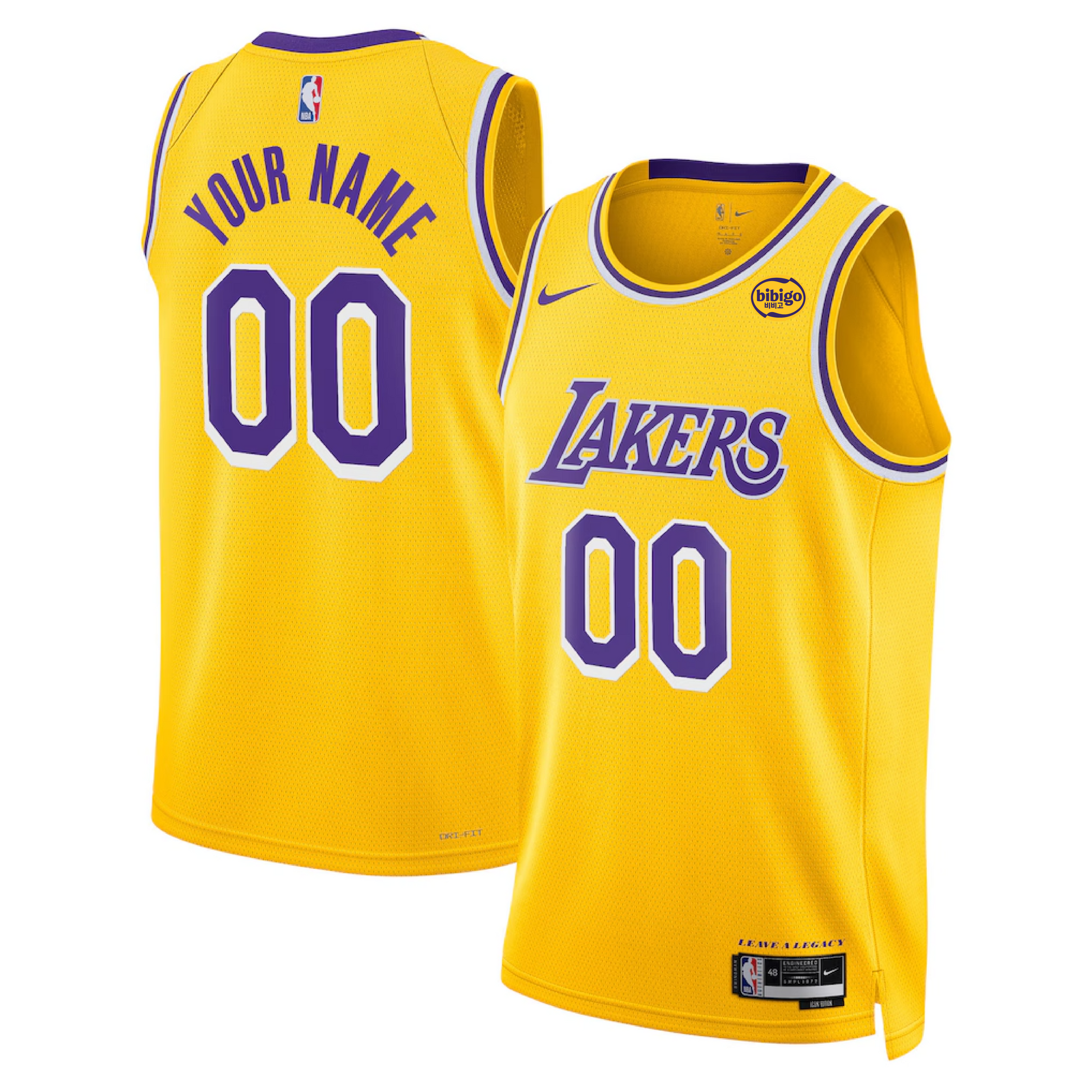 Lakers Custom Icon Swingman Jersey