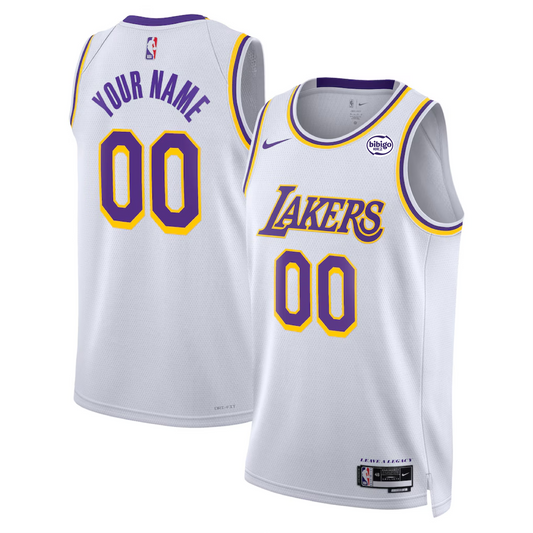 Lakers Custom Association Swingman Jersey