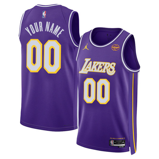 Lakers Custom Statement Swingman Jersey