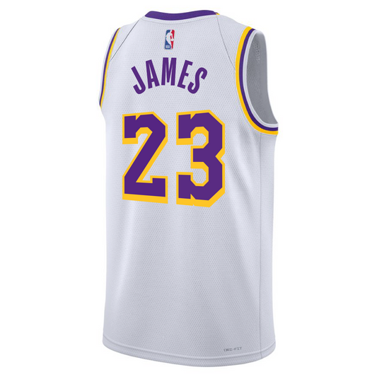 Los Angeles Lakers LeBron James #23 Association Swingman Jersey