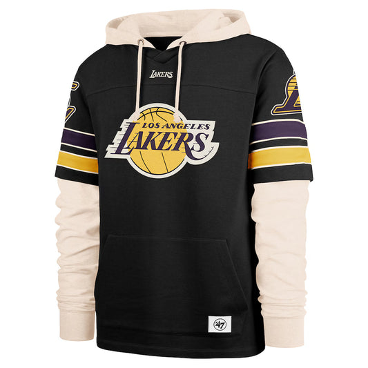 Lakers 47 Split Zone Cornerback Layered Hoodie