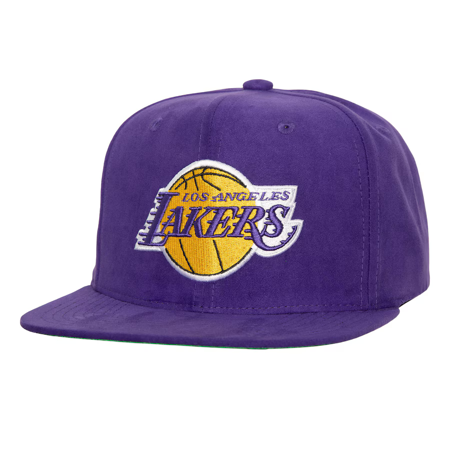 Lakers Sweet Suede Vintage Snapback Hat