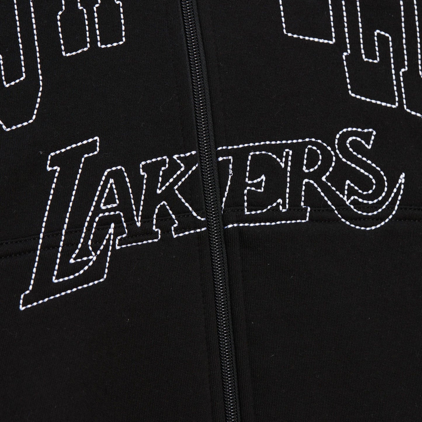LAKERS CONTRAST FULL ZIP HOODIE