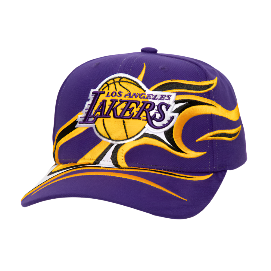 Lakers Turn and Burn Pro Snapback Hat