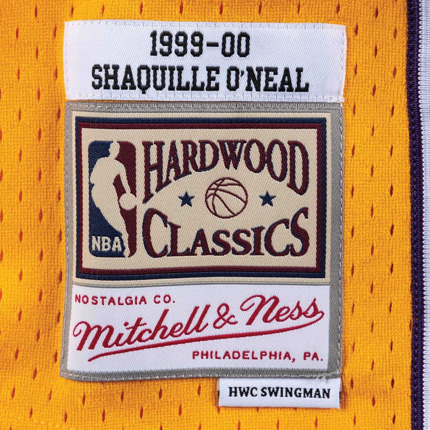 Lakers 99 Oneal Home Jersey