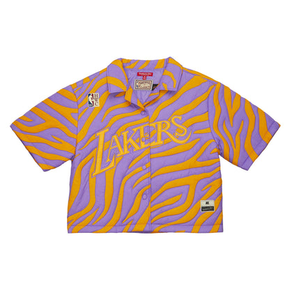 Lakers x Melody Ehsani Unisex Puffer Shirt