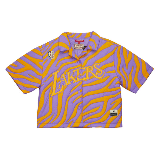 Lakers x Melody Ehsani Unisex Puffer Shirt