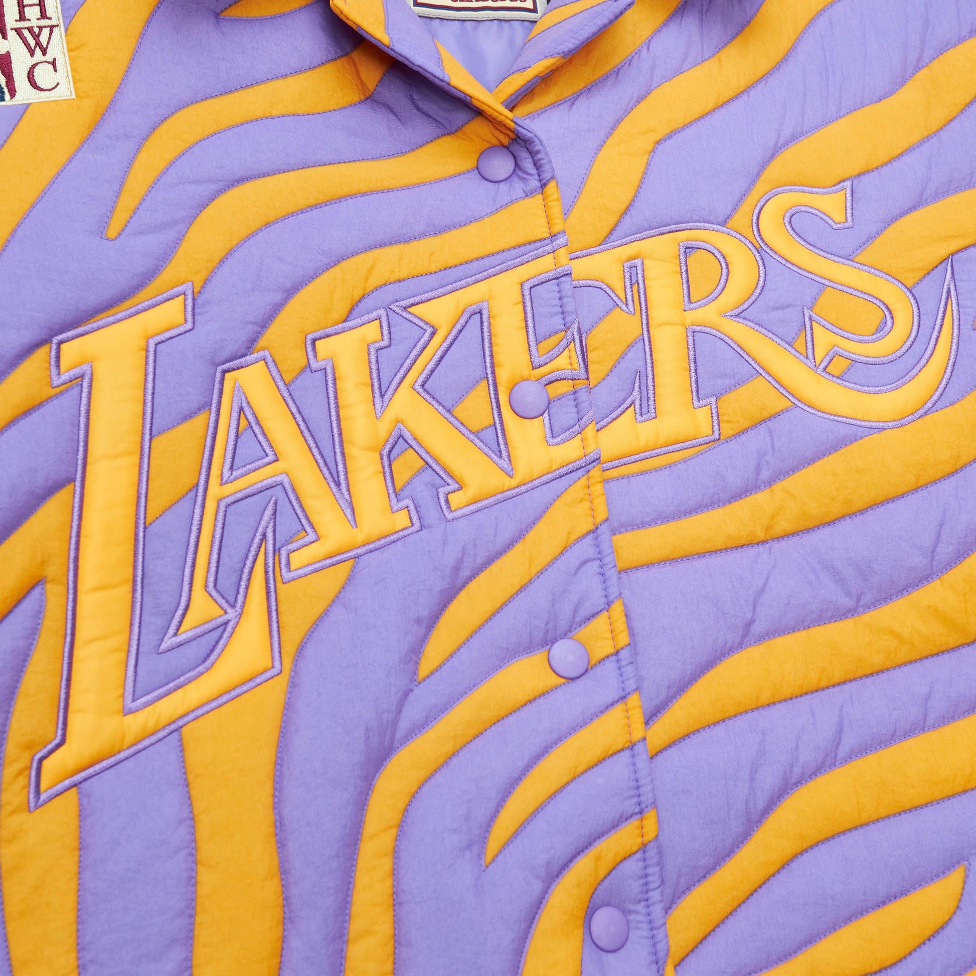 Lakers x Melody Ehsani Unisex Puffer Shirt