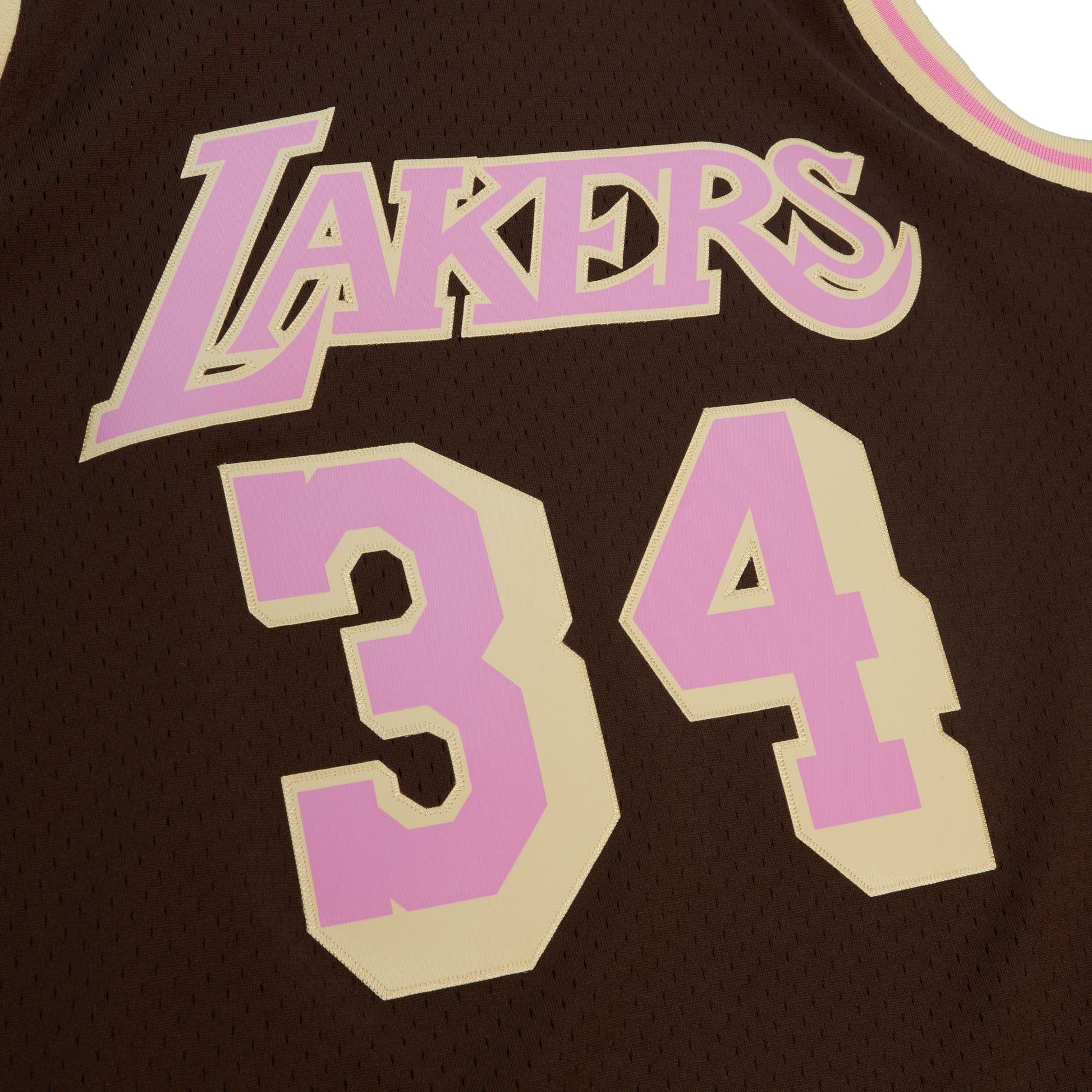 LAKERS ONEAL BROWN SUGAR BACON JERSEY