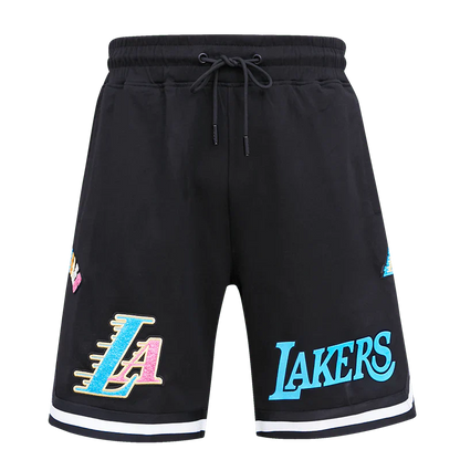 Los Angeles Lakers Washed Neon DK Shorts